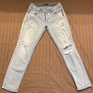 Silver Boyfriend jeans